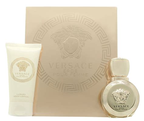 versace eros femme 50ml incl bodylotion en douche|Eros Pour Femme .